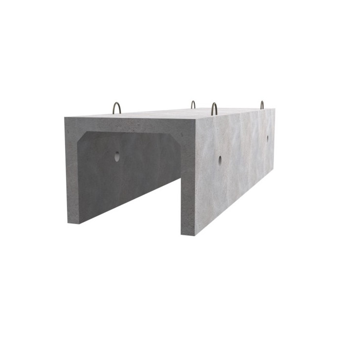 Железобетонный лоток ЛК 75.90.45-4